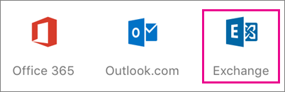 Add an Exchange account