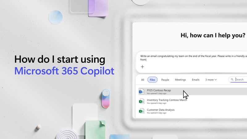 Video: Start using Microsoft Copilot