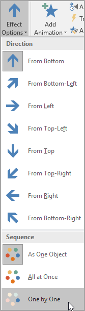 Add animation to SmartArt